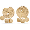 Alighieri Baby Lion Gold Plated Earrings
