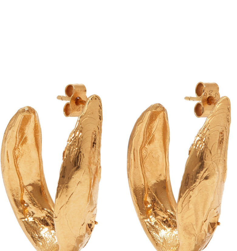 Alighieri Surreal Gold Plated Earrings
