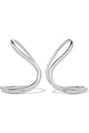 Charlotte Chesnais Slide Silver Earrings